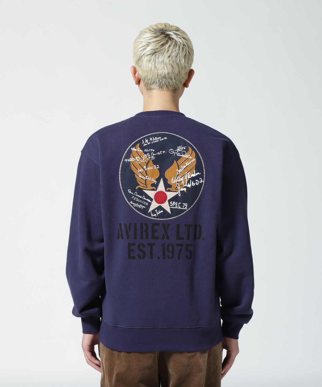 直営店限定】エアフォース クルーネック スウェット/AIR FORCE CREW