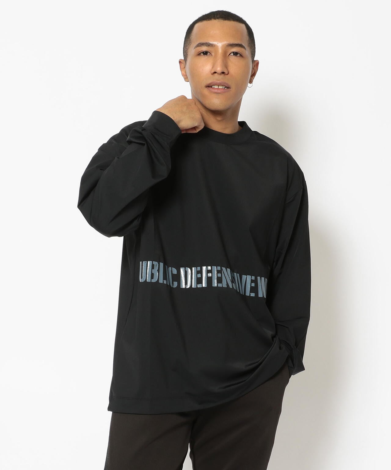 【P.D.W】長袖 ロゴ Tシャツ/LONG SLEEVE T-SHIRT