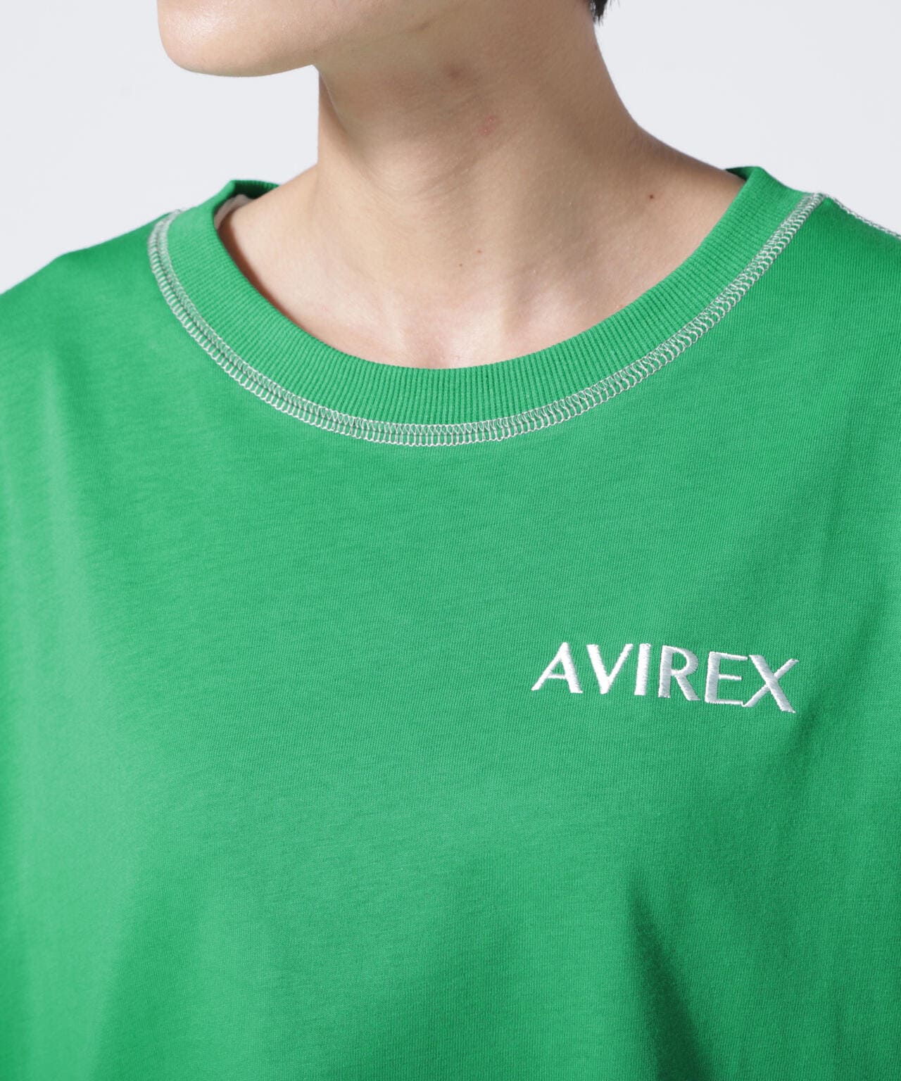 直営店限定】ステッチ カラー Tシャツ/STITCH COLOR T-SHIRT | AVIREX