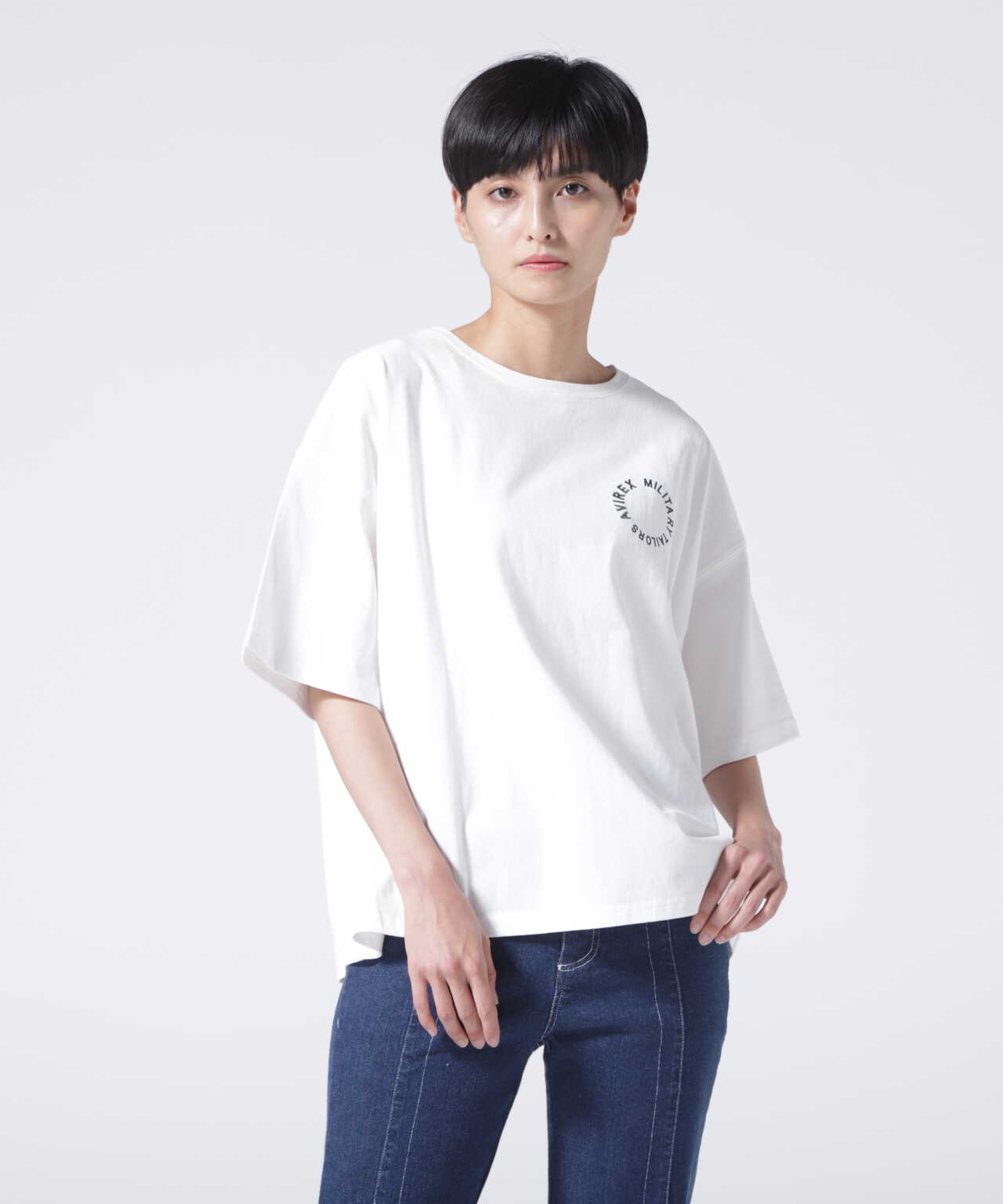 PENNANT PRINT T-SHIRT/ ペナントプリントTシャツ | AVIREX 