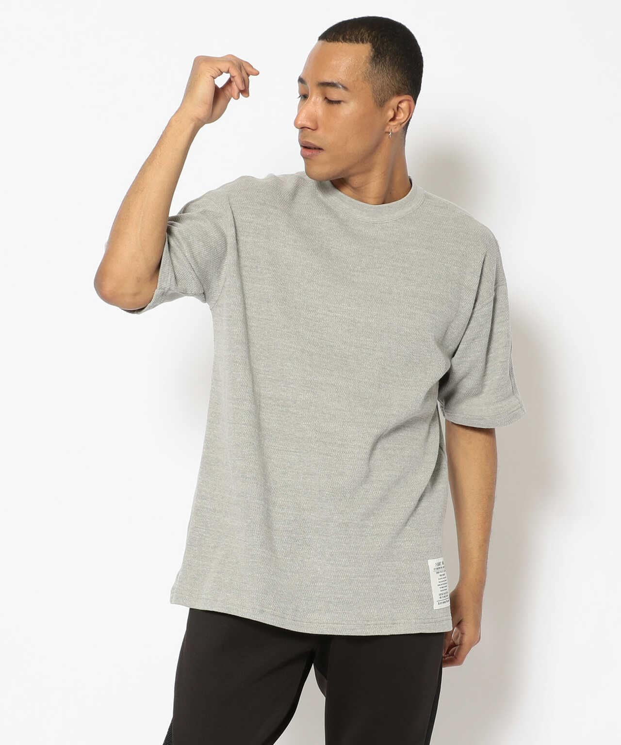 ルーズ フィット ハニカム Tシャツ / SS LOOSE FIT HONEYCOMB T-SHIRT