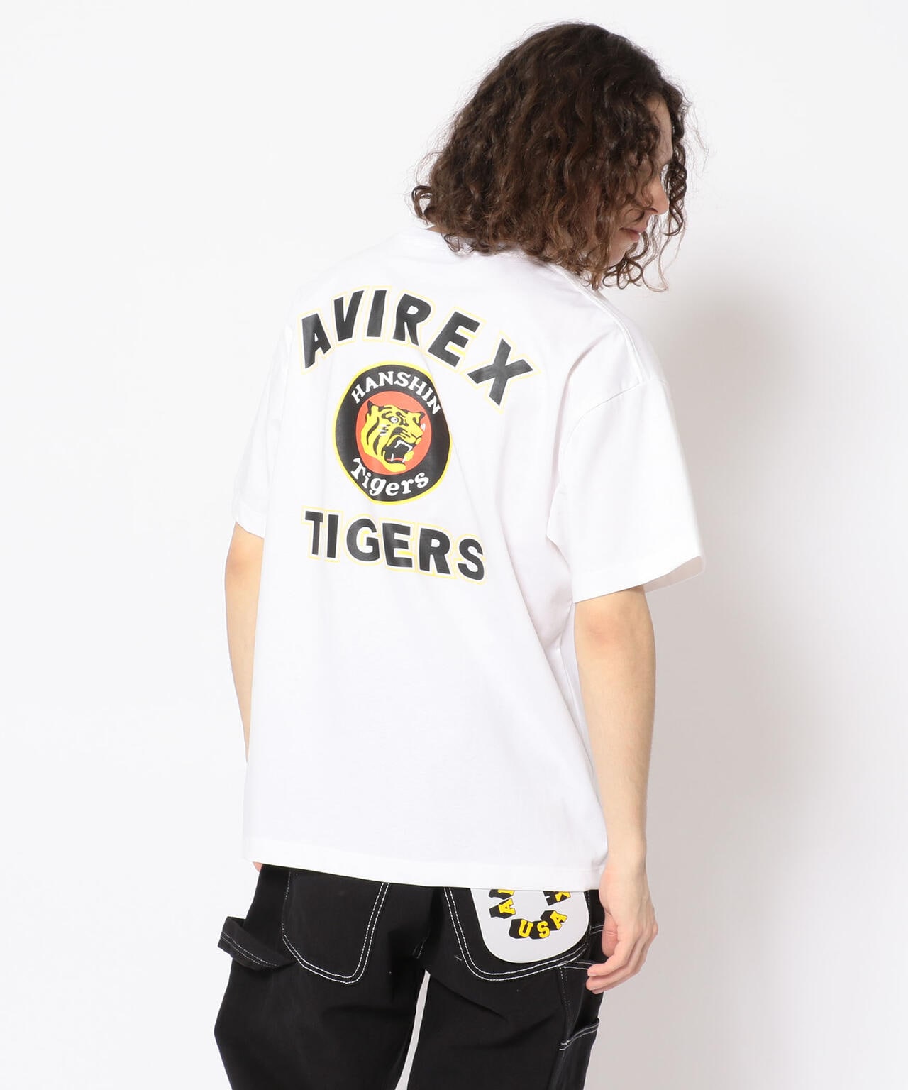 【 未使用 】BAPE × 阪神タイガース コラボTシャツ ホワイト M エイプ