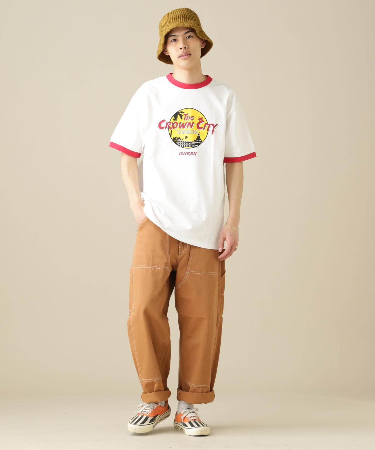 WEB&DEPOT限定】リンガーTシャツ/RINGER T-SHIRT/Tシャツ | AVIREX ( アヴィレックス ) | US ONLINE  STORE（US オンラインストア）