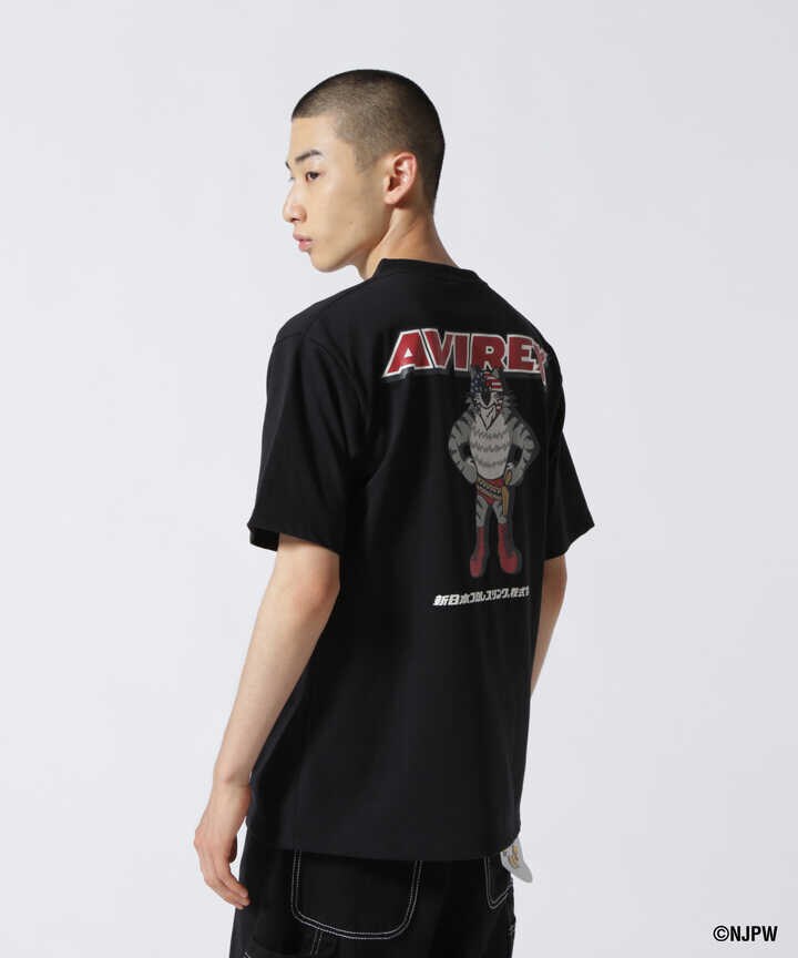 新日本プロレス × AVIREX】半袖 マスクマン Tシャツ / S/S MASK MAN T 