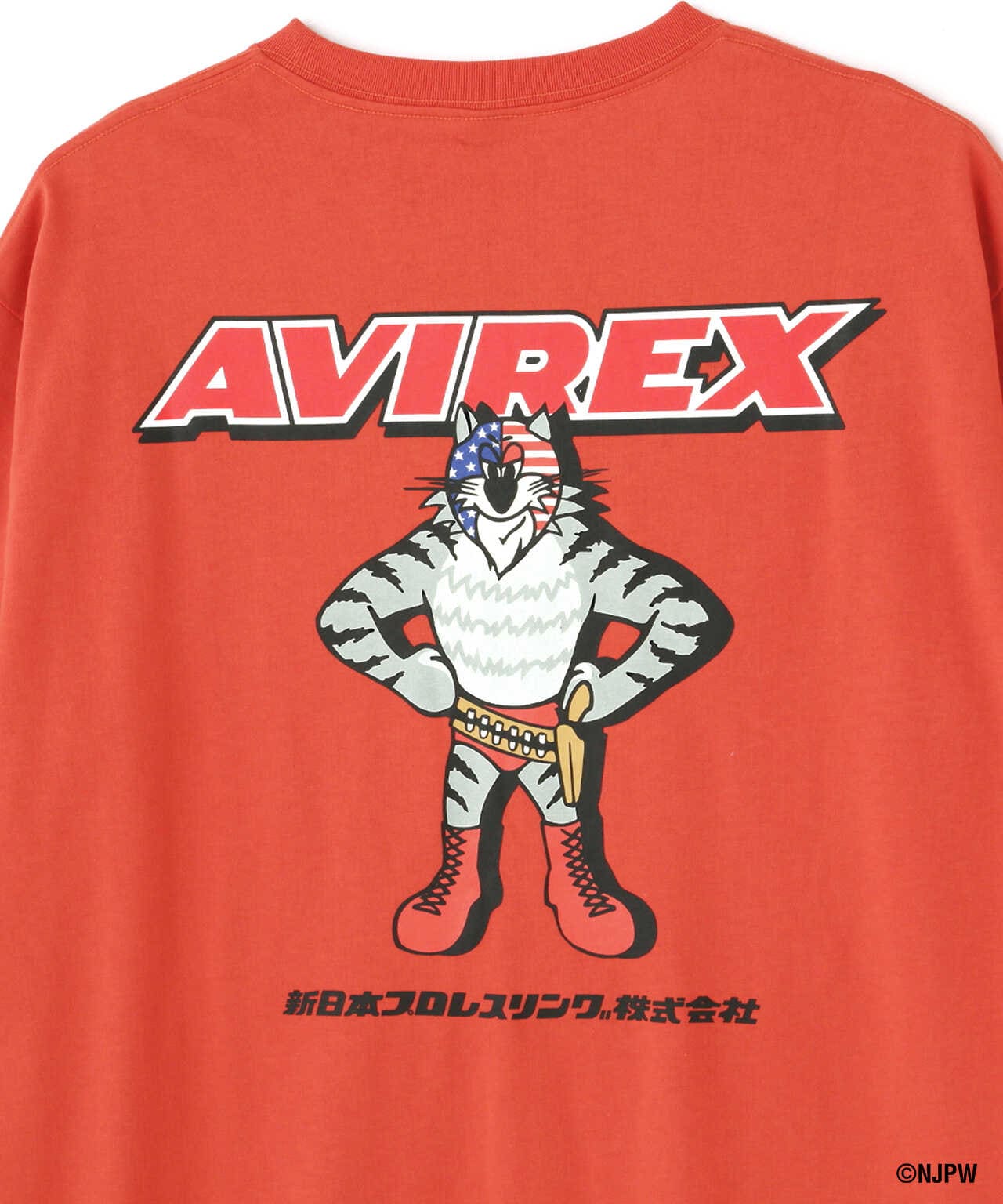 【新日本プロレス × AVIREX】半袖 マスクマン Tシャツ / S/S MASK MAN T-SHIRT