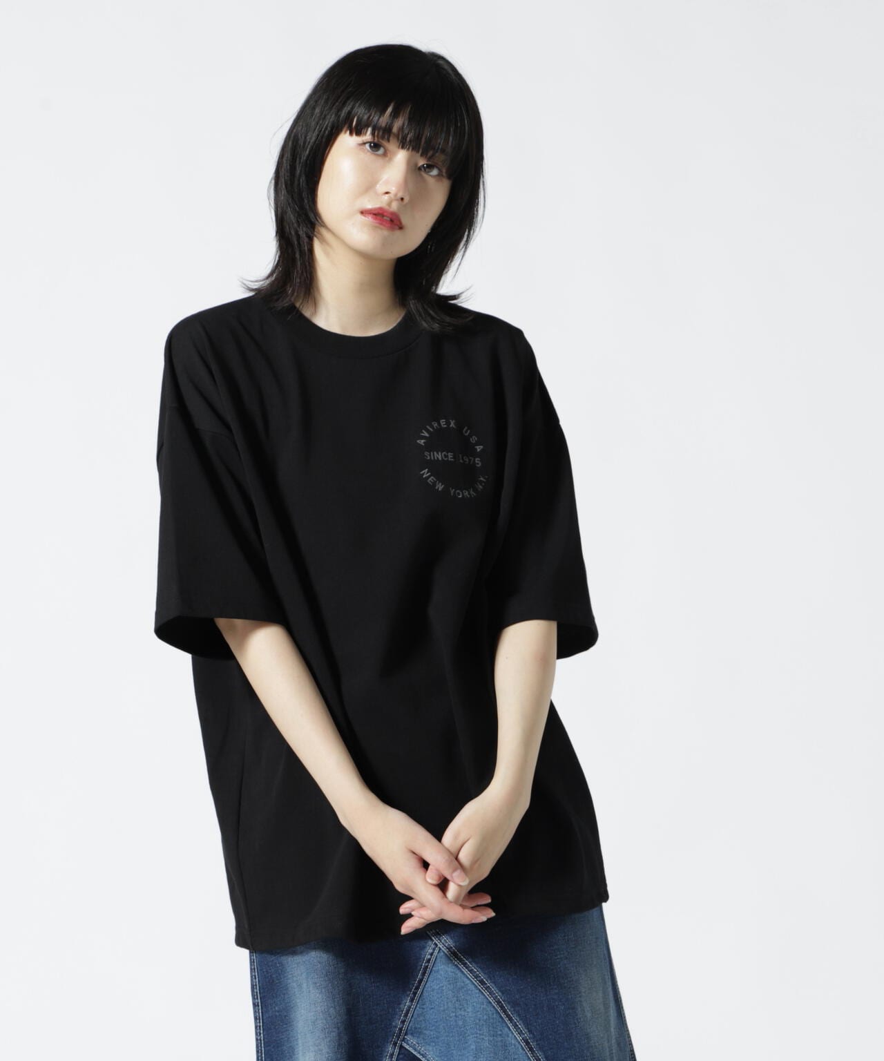 【直営店限定】VARSITY LOGO T-SHIRT/ バーシティーロゴティーシャツ