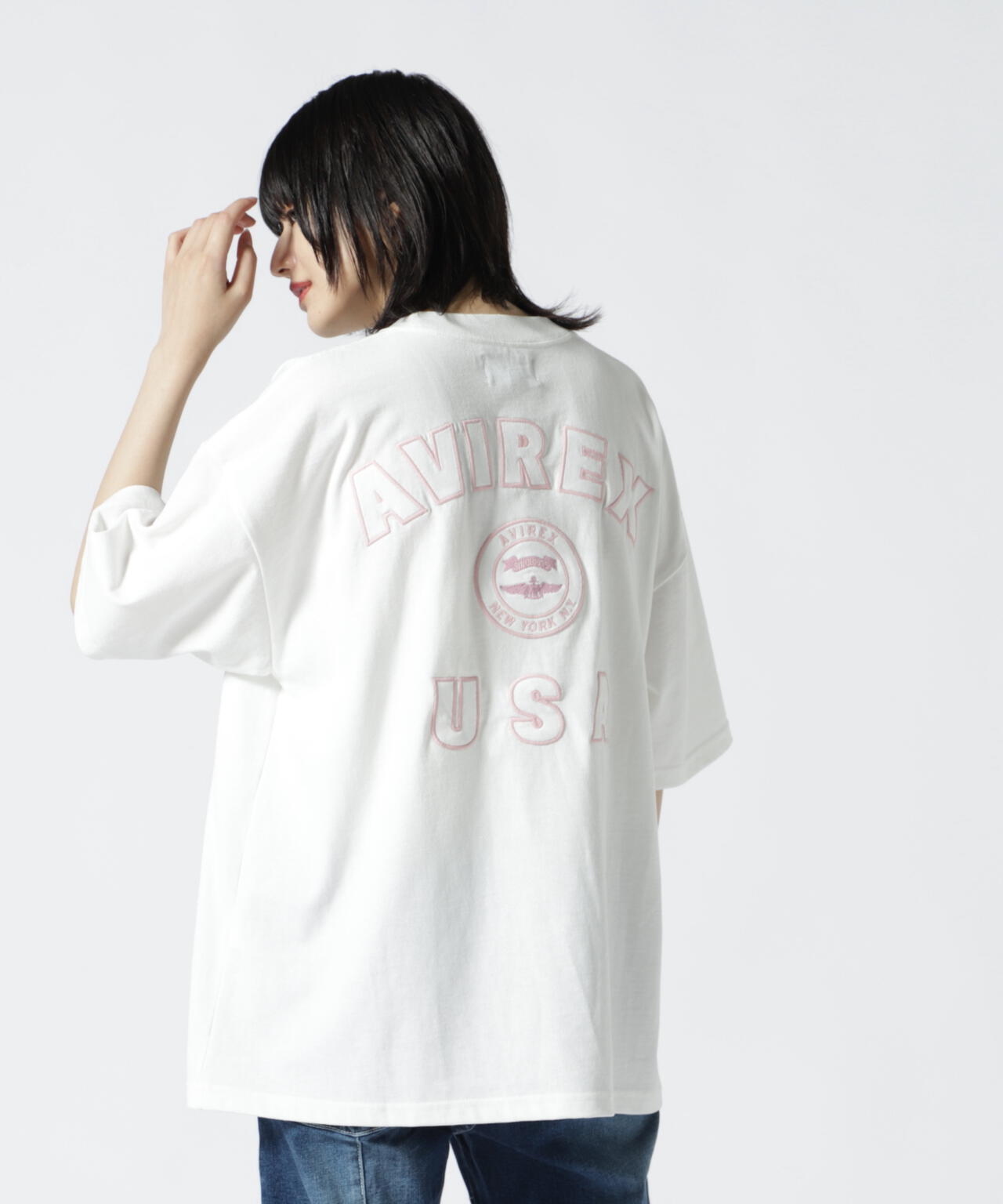 直営店限定】VARSITY LOGO T-SHIRT/ バーシティーロゴティーシャツ 