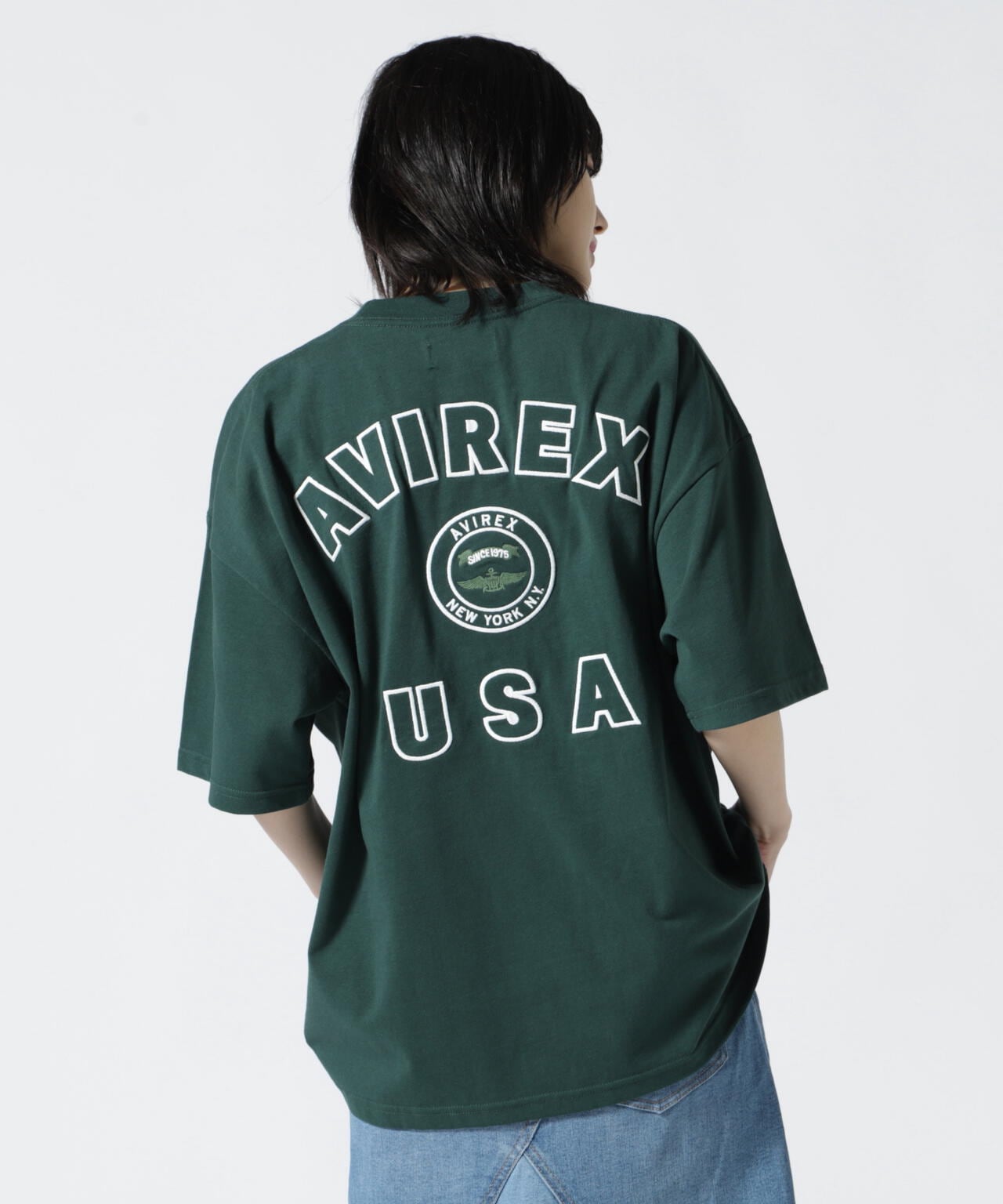 【直営店限定】VARSITY LOGO T-SHIRT/ バーシティーロゴティーシャツ