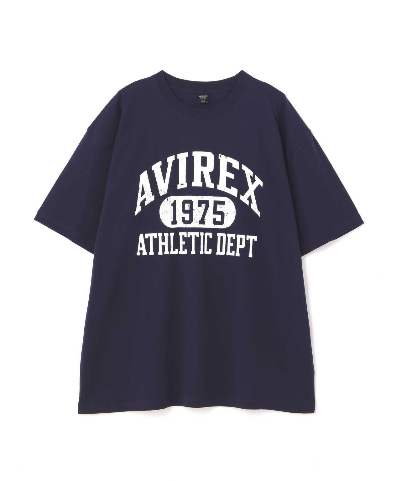 直営店限定》カレッジ ロゴ Tシャツ / AVIREX COLLEGE LOGO T-SHIRT