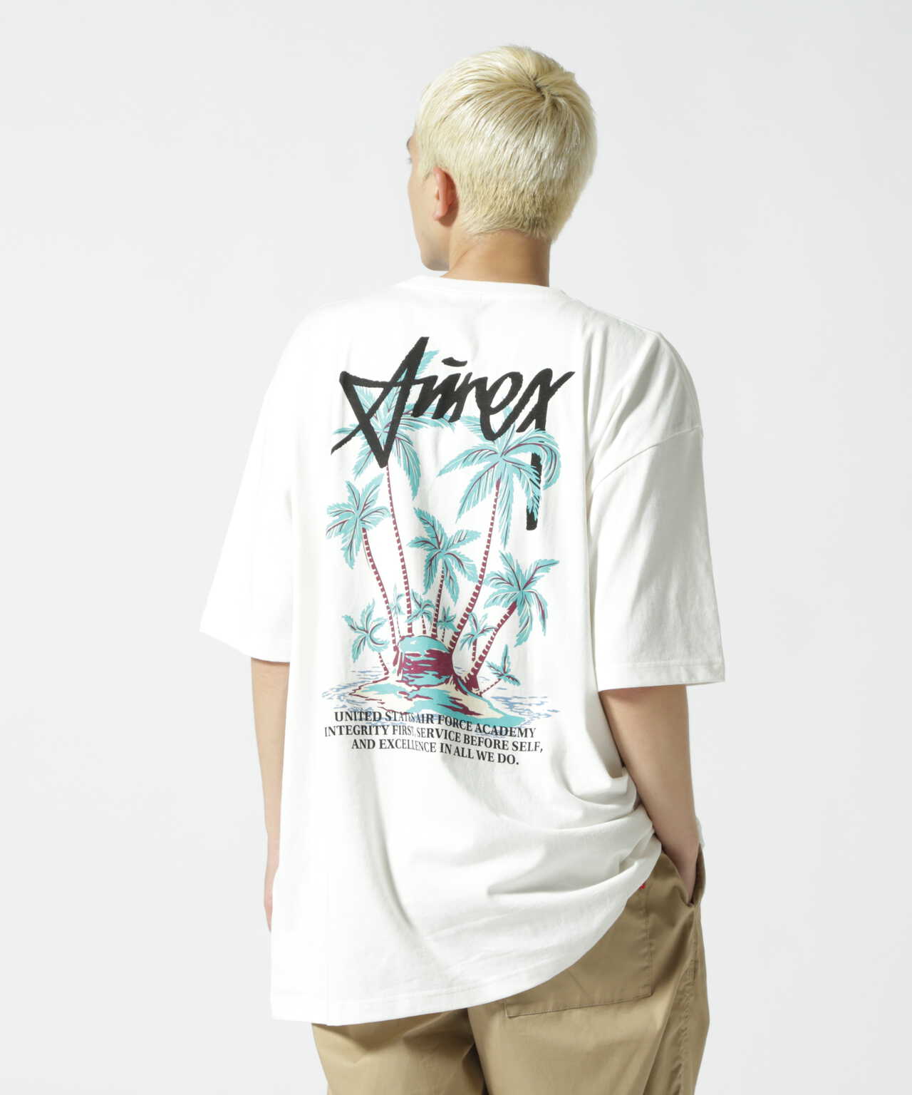 直営店限定》パーム ツリー Tシャツ / S/S PALM TREE T-SHIRT | AVIREX