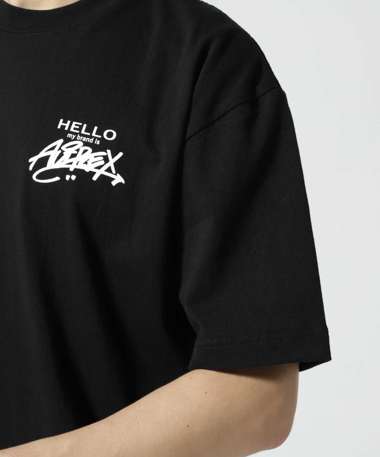 《直営店限定》HELLO MY BRAND IS T-SHIRT / ハロー マイブランド イズ Tシャツ