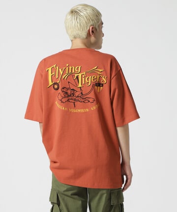 【WEB＆DEPOT限定】刺繍 Tシャツ フライング タイガース / EMBROIDERY T-SHIRT FLYING TIGERS