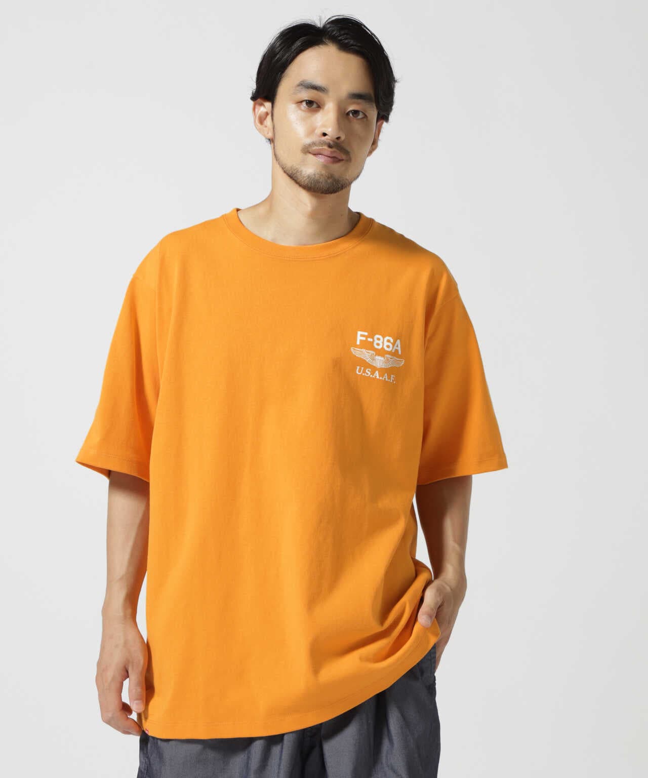 WEB&DEPOT限定】EMBROIDERY S/S T-SHIRT FLYING SHARKS | AVIREX