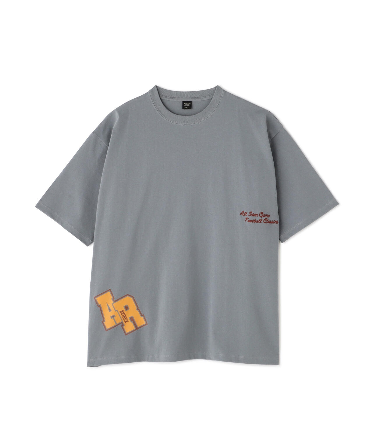 WEB&DEPOT限定》フットボール アンド バーシティ ロゴ Tシャツ