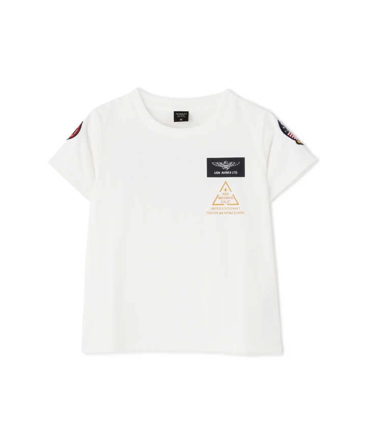 KIDS】トップガン パッチ＆プリント Tシャツ / S/S TOPGUN PATCH&PRINT 