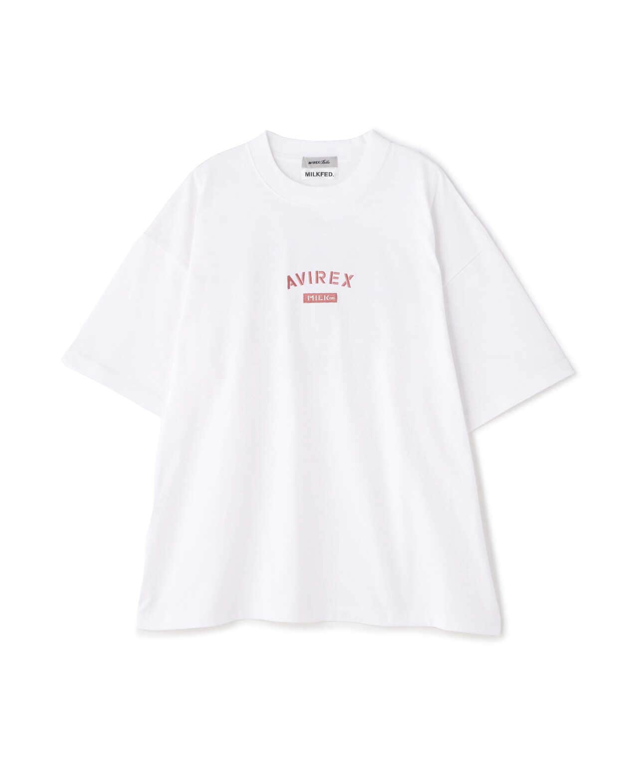 AVIREX × MILKFED.】ロゴ Tシャツ/ LOGO T-SHIRT / アヴィレックス
