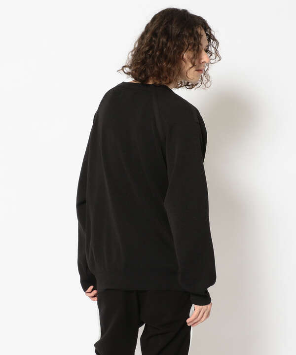 ジップ ポケット クルーネック ニット/ZIP POCKET CREW NECK KNIT