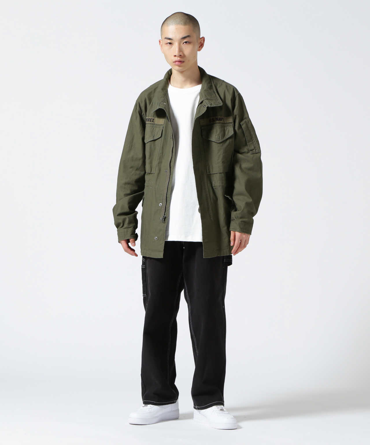 USN パッチ M-65 ジャケット/USN PATCH M-65 JACKET | AVIREX 