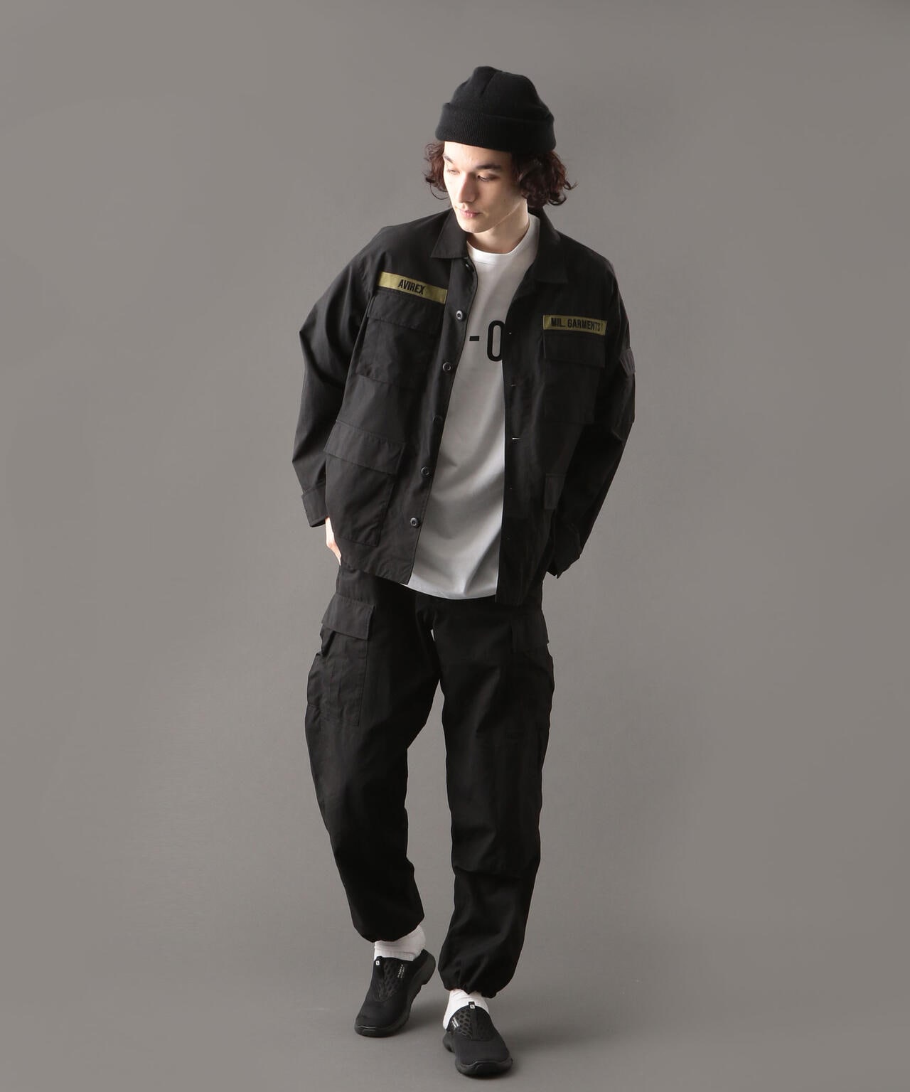 MILITARY GARMENTS】バギー フィット B.D.U. ジャケット/BAGGY FIT