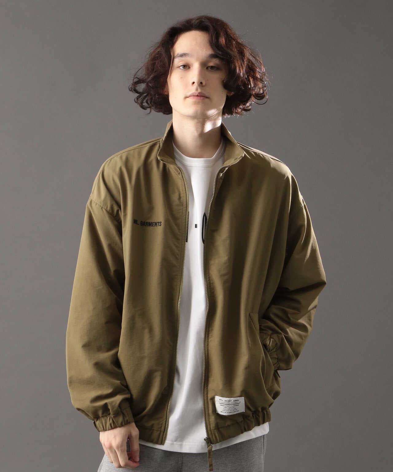 MILITARY GARMENTS】バギー フィット トレーニング ジャケット/BAGGY