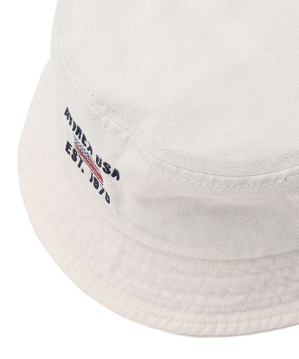 【WEB&DEPOT限定】ウォッシュド バケット ハット USA/BUCKET HAT