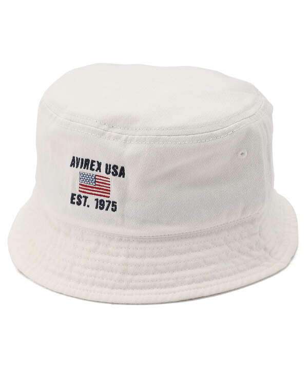 【WEB&DEPOT限定】ウォッシュド バケット ハット USA/BUCKET HAT