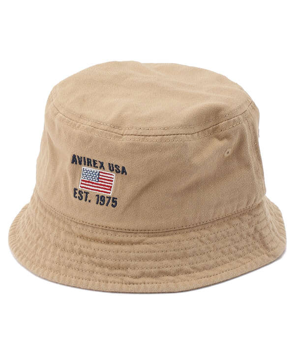 【WEB&DEPOT限定】ウォッシュド バケット ハット USA/BUCKET HAT