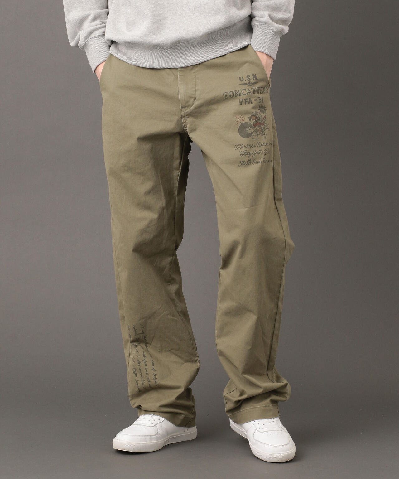 チノパンツ トムキャッター / CHINOS PANTS TOMCATTER