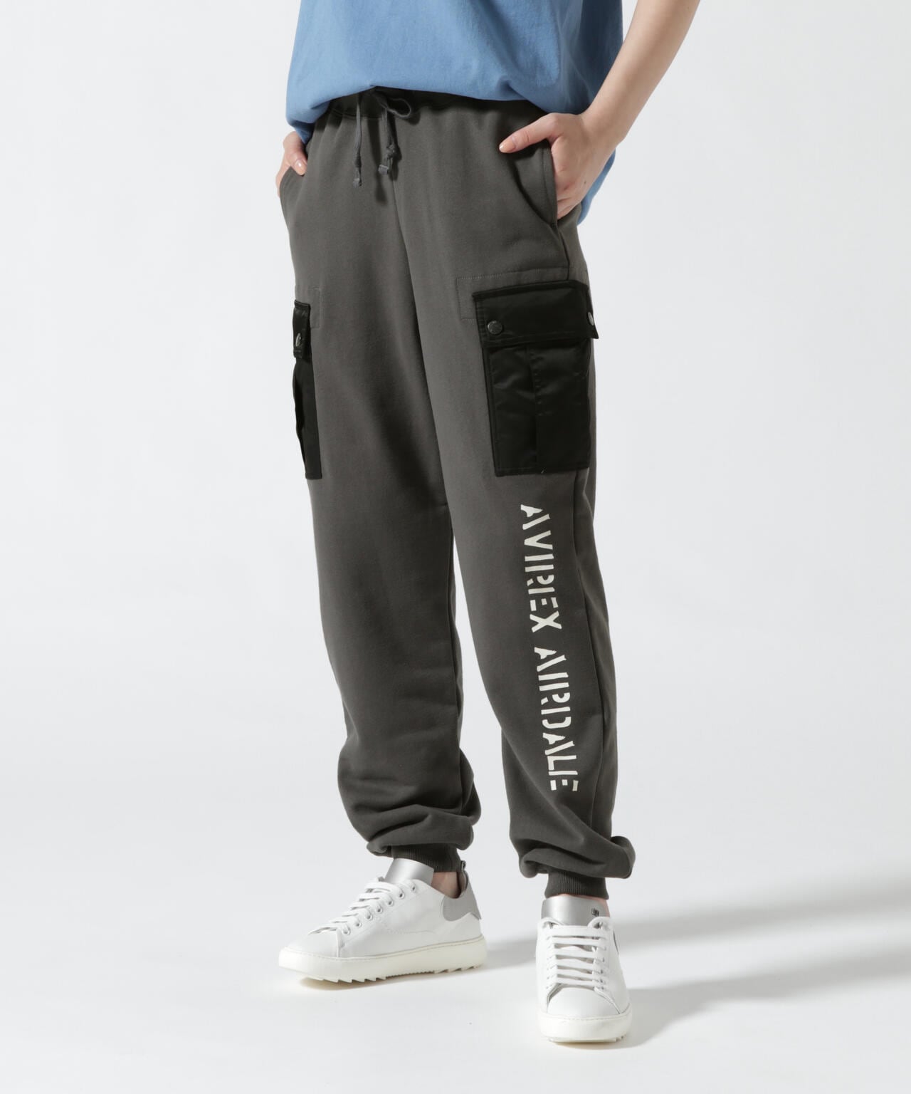 《REBUILD COLLECTION》NAVY SWEAT PANTS/ ネイビースウェットパンツ