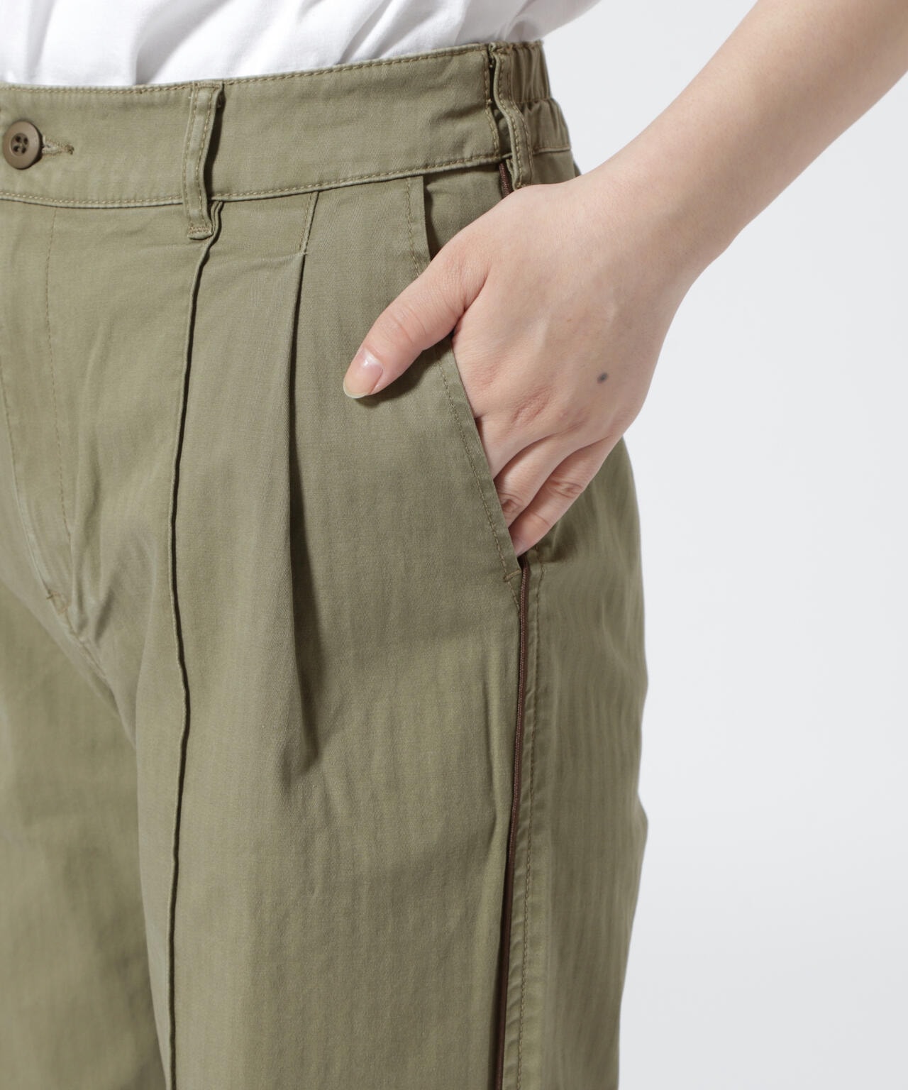 MINI HERINBONE TROUSER PANTS/ ミニヘリンボーントラウザーパンツ