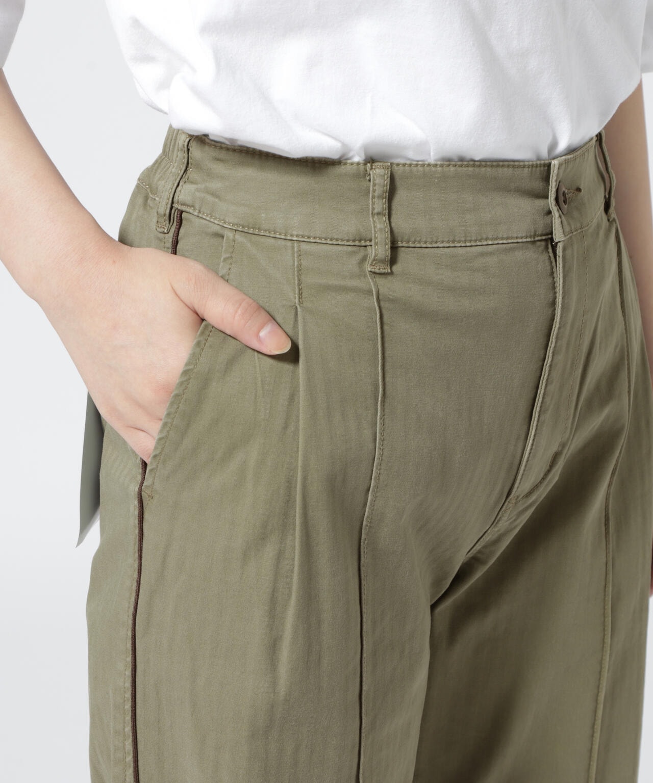 MINI HERINBONE TROUSER PANTS/ ミニヘリンボーントラウザーパンツ