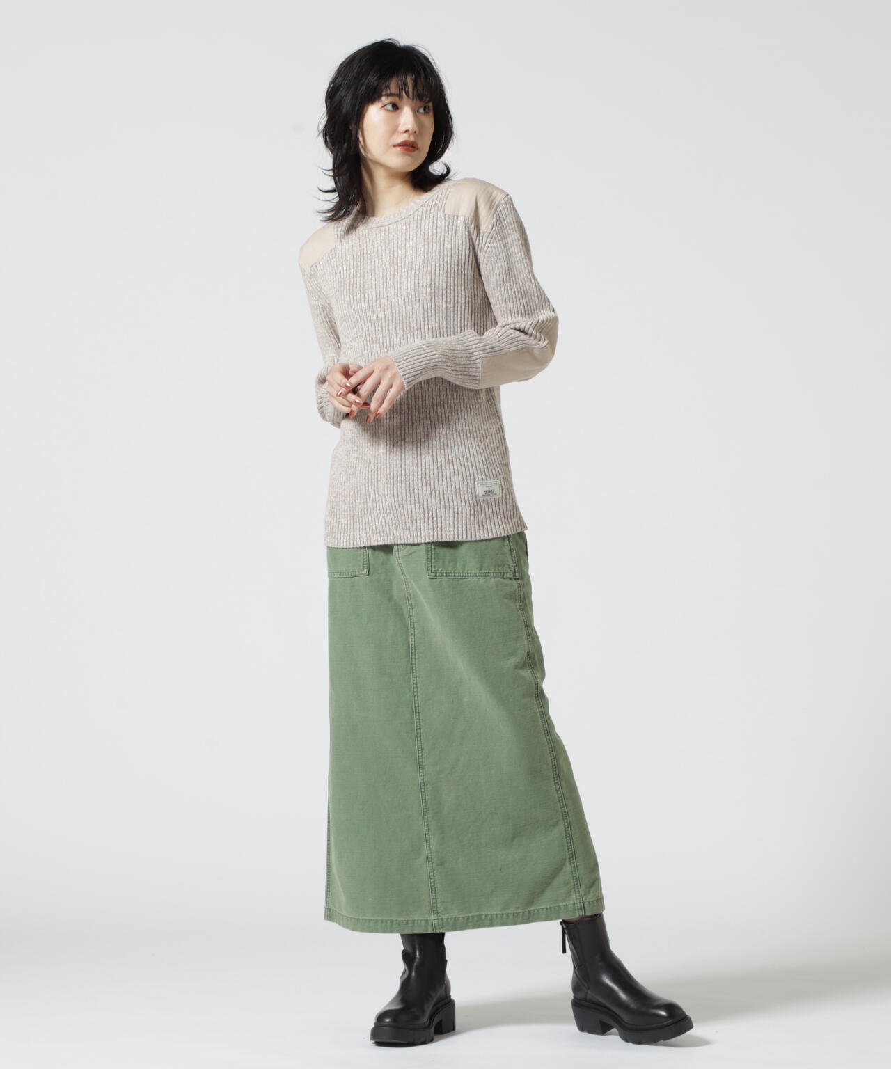 ≪WEB&DEPOT限定≫BAKER SKIRT/ ベイカースカート | AVIREX