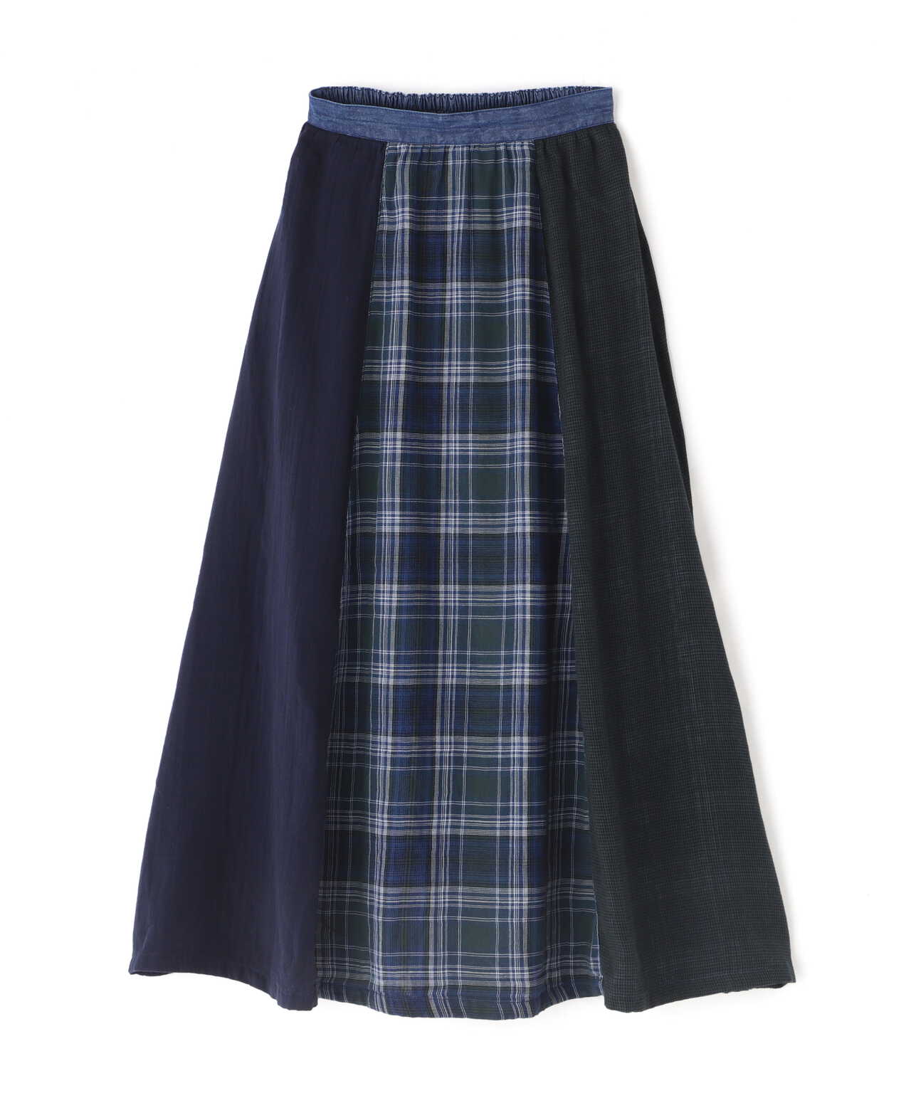 《REBUILD COLLECTION》PATCHING PLAID SKIRT/ パッチング プレイドスカート