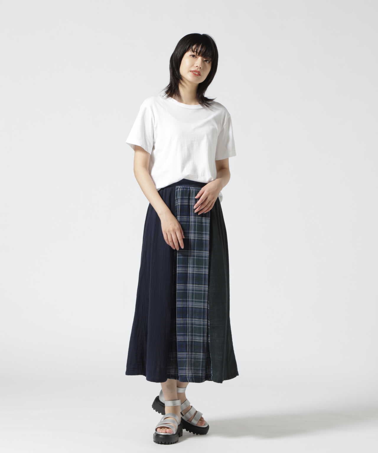 《REBUILD COLLECTION》PATCHING PLAID SKIRT/ パッチング プレイドスカート