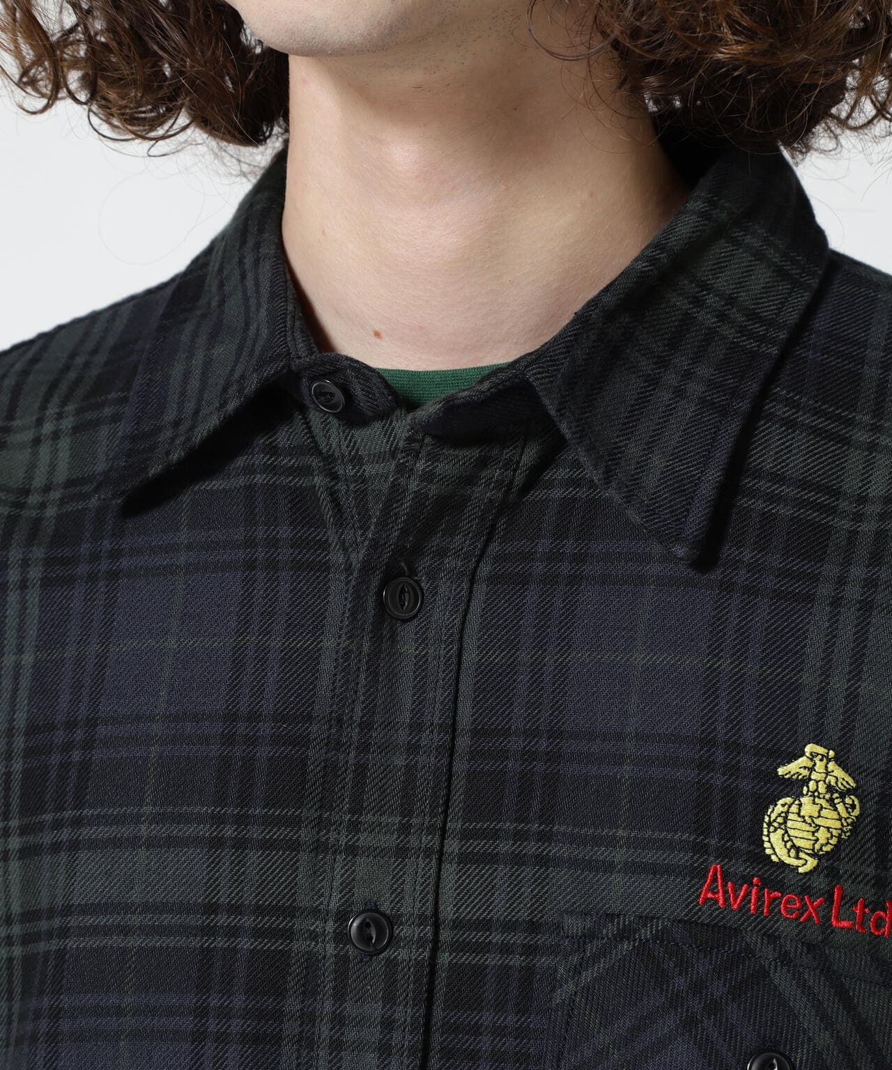 L/S CHECK SHIRT USMC / チェック シャツ USMC | AVIREX