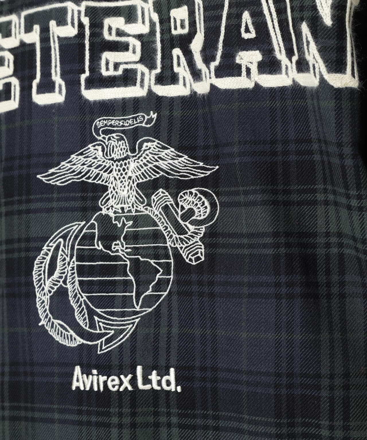 L/S CHECK SHIRT USMC / チェック シャツ USMC | AVIREX