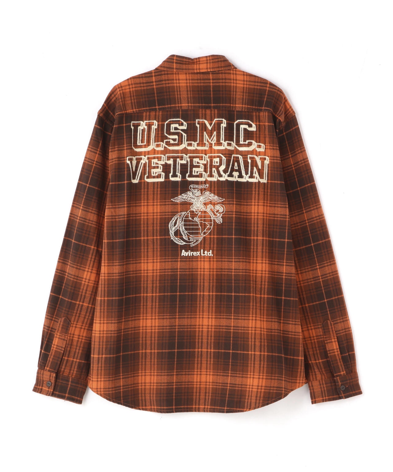 L/S CHECK SHIRT USMC / チェック シャツ USMC | AVIREX