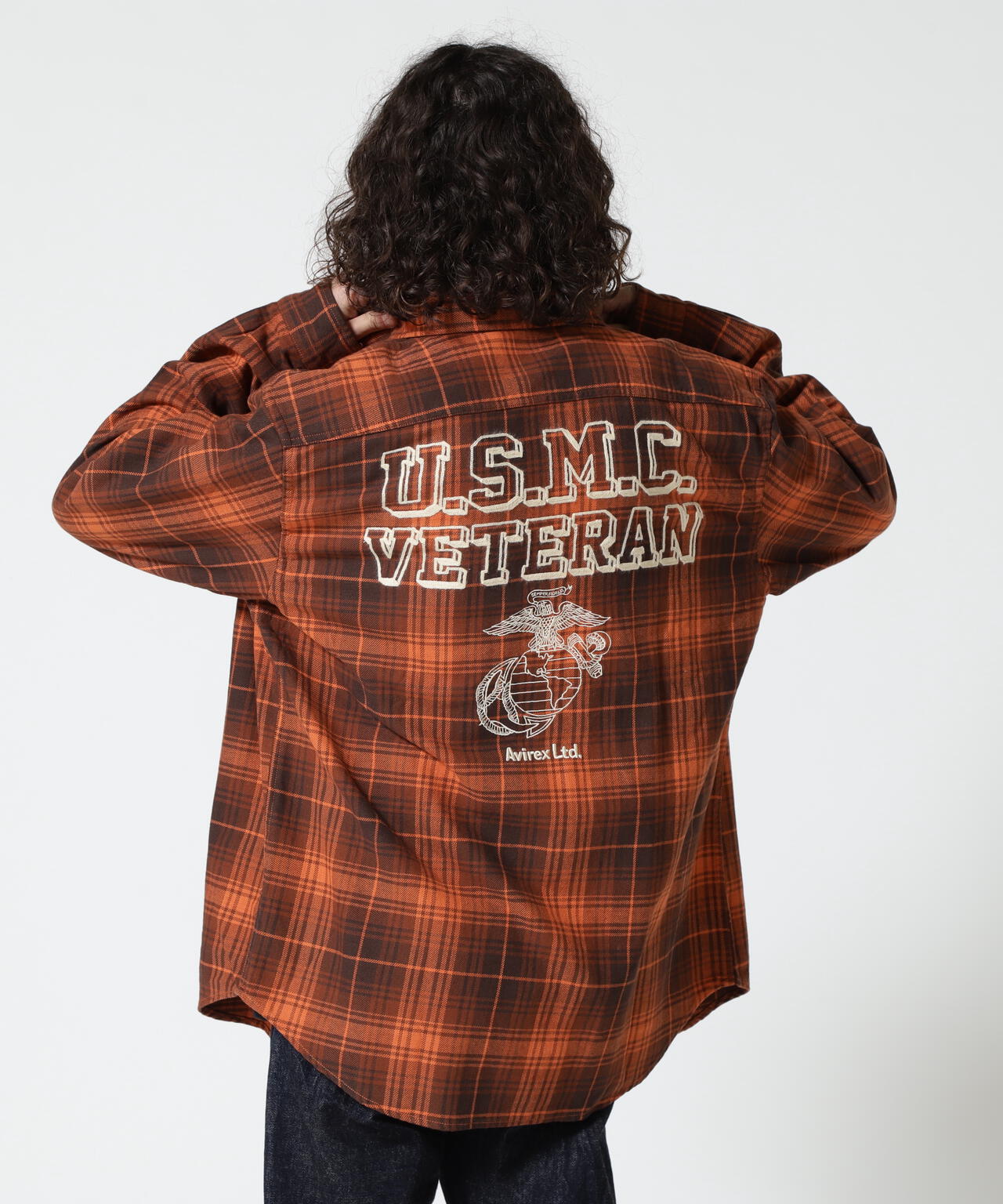 L/S CHECK SHIRT USMC / チェック シャツ USMC | AVIREX