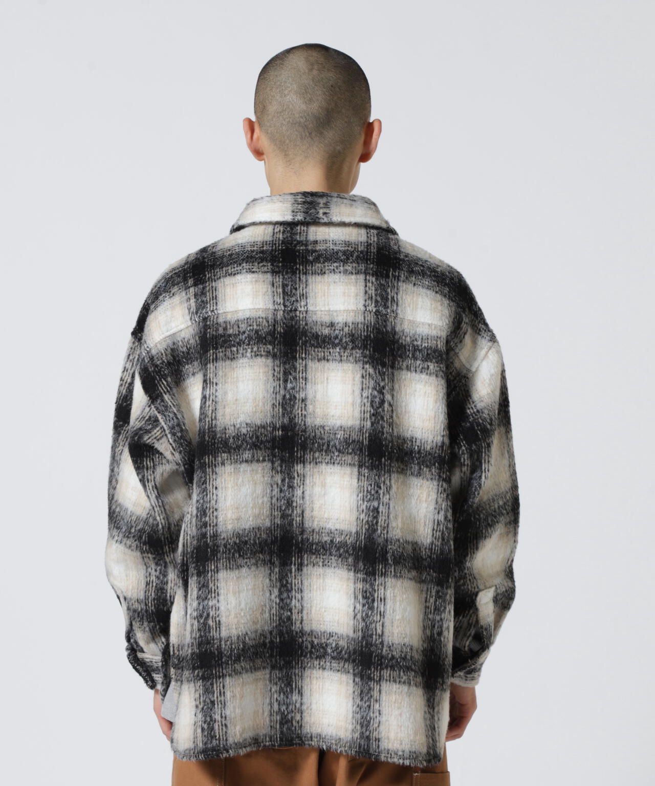 直営店限定】SHAGGY CHECK SHIRT / シャギーチェック シャツ / AVIREX 