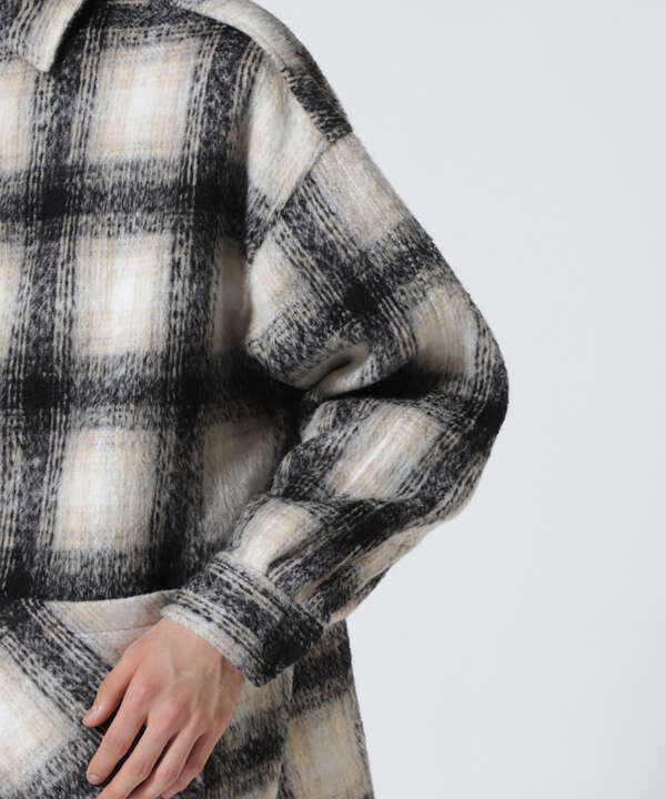 【直営店限定】SHAGGY CHECK SHIRT / シャギーチェック シャツ / AVIREX / アヴィレックス