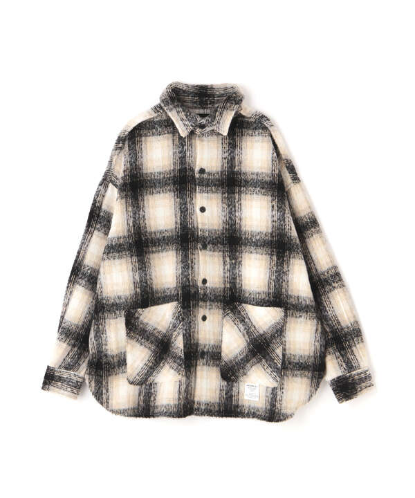 【直営店限定】SHAGGY CHECK SHIRT / シャギーチェック シャツ / AVIREX / アヴィレックス