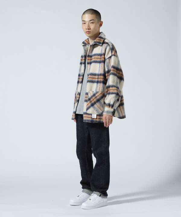 【直営店限定】SHAGGY CHECK SHIRT / シャギーチェック シャツ / AVIREX / アヴィレックス