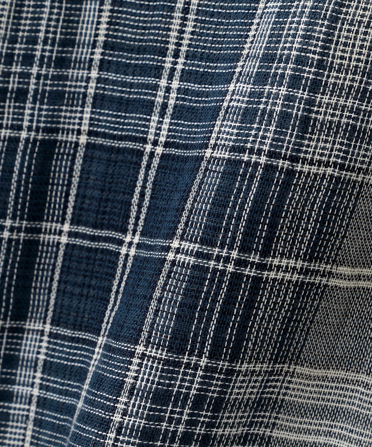 《REBUILD COLLECTION》INDIGO CHECK SHIRT/ インディゴチェックシャツ