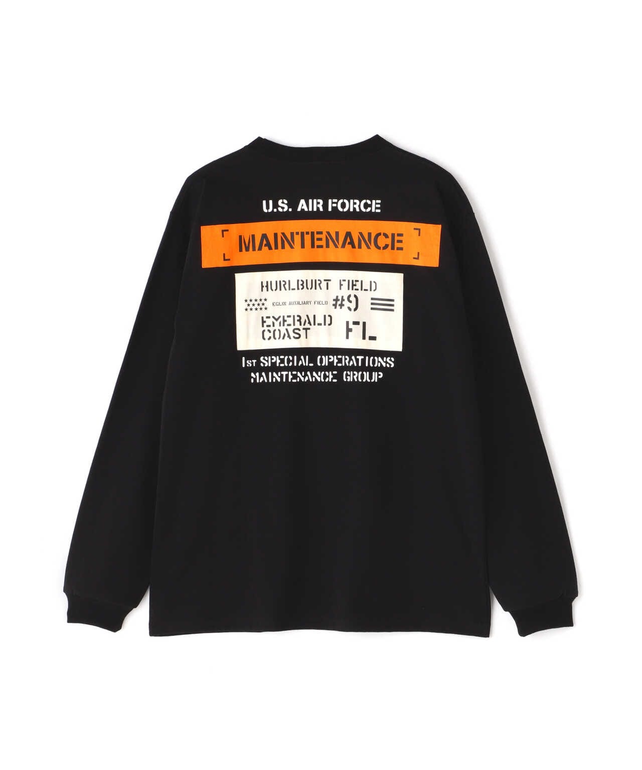 MAINTENANCE PATCH L/S T-SHIRT / メンテナンス パッチ 長袖Tシャツ