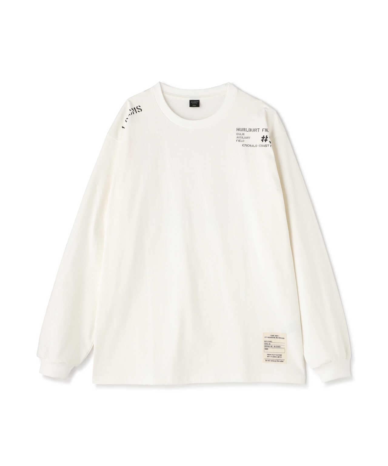 MAINTENANCE PATCH L/S T-SHIRT / メンテナンス パッチ 長袖Tシャツ