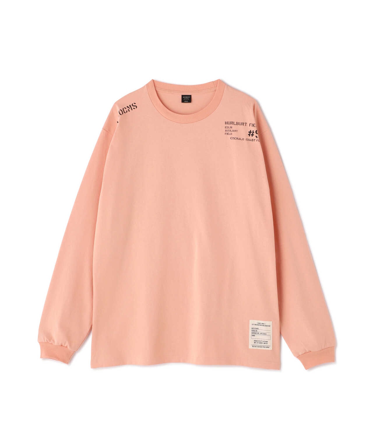 MAINTENANCE PATCH L/S T-SHIRT / メンテナンス パッチ 長袖Tシャツ