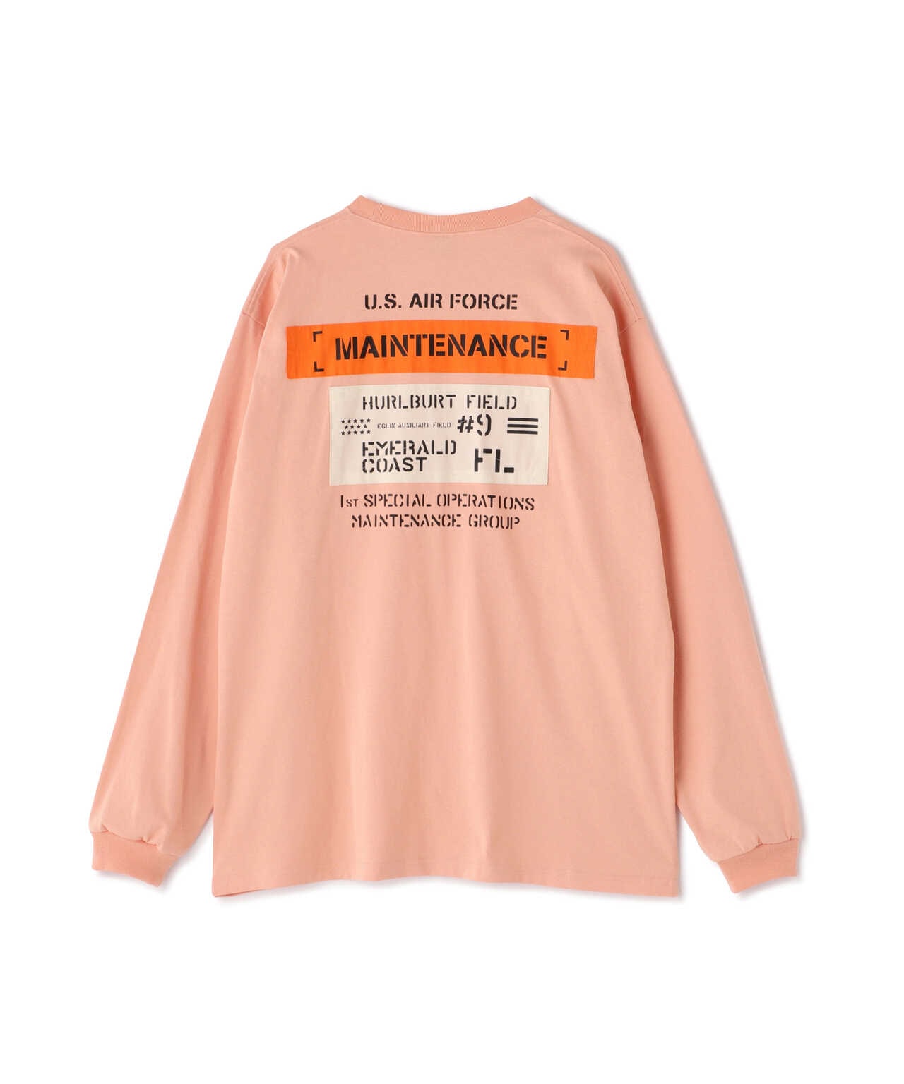 MAINTENANCE PATCH L/S T-SHIRT / メンテナンス パッチ 長袖Tシャツ