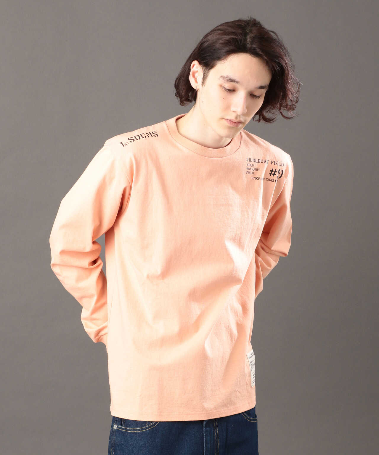 MAINTENANCE PATCH L/S T-SHIRT / メンテナンス パッチ 長袖Tシャツ