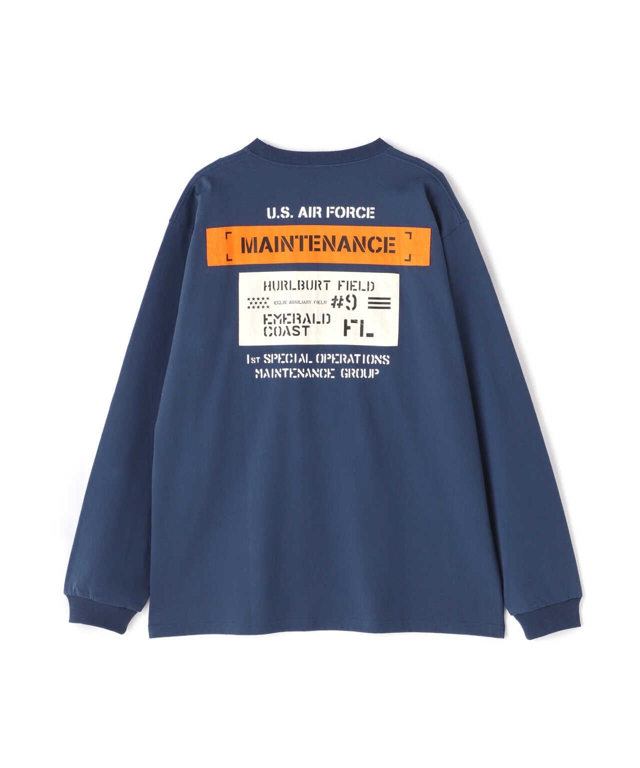 MAINTENANCE PATCH L/S T-SHIRT / メンテナンス パッチ 長袖Tシャツ