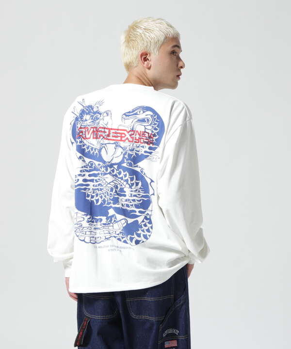 REBUILD COLLECTION》ドラゴン＆スネーク 長袖Tシャツ / L/S T-SHIRT ...